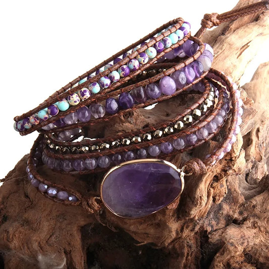 Bohemian Natural Stone Bracelet