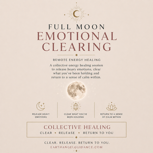 Full Moon Emotional Release & Clearing - 31 May