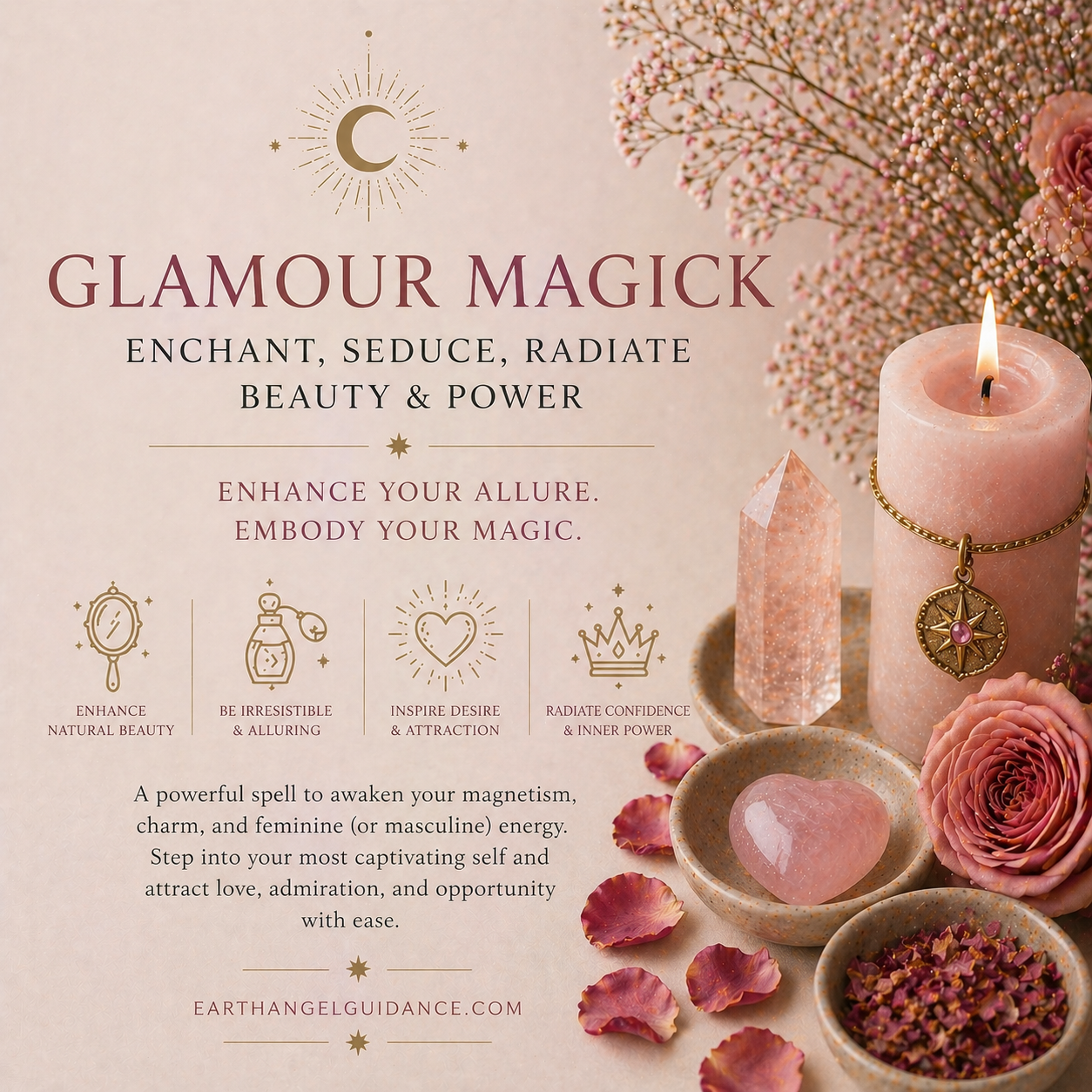 Glamour Magick - Enchant, Seduce, Radiate Beauty & Power