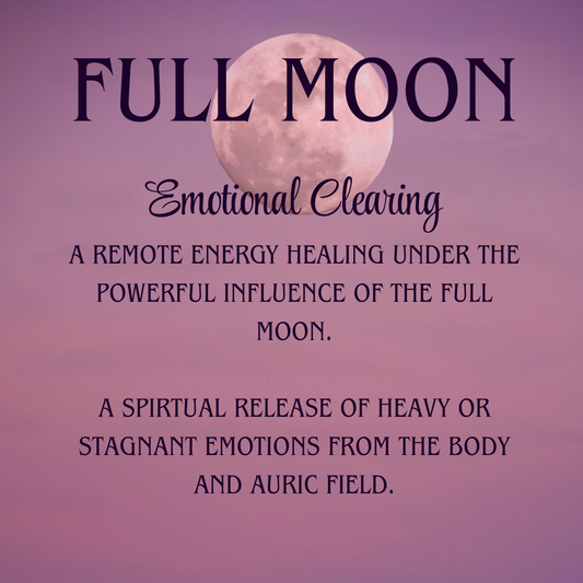Full Moon Emotional Clear ~ Collective Healing August 28