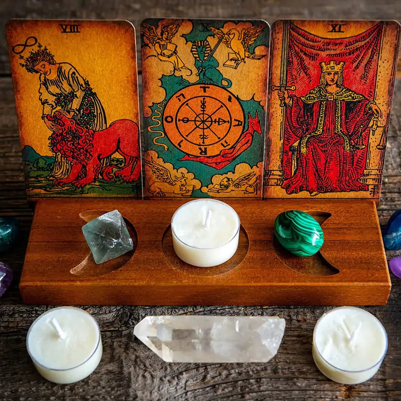 Triple Moon Tarot Stand