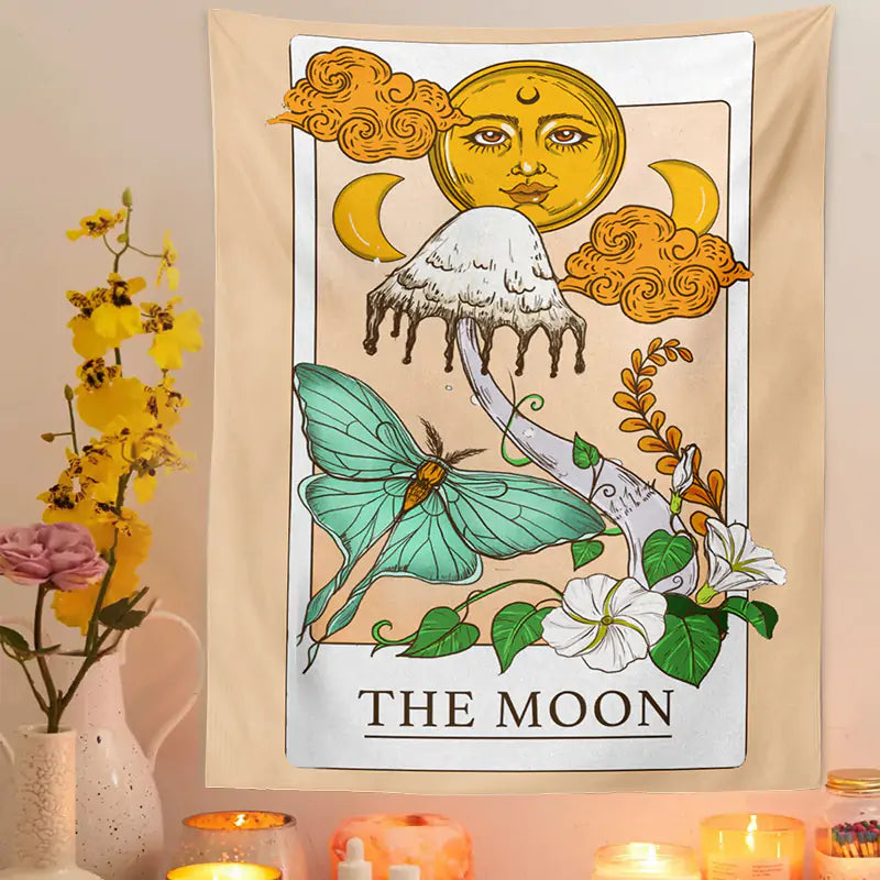 Tarot Tapestries - The Moon & The Sun