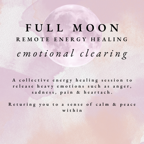 Full Moon Emotional Clear ~ Collective Healing August 28