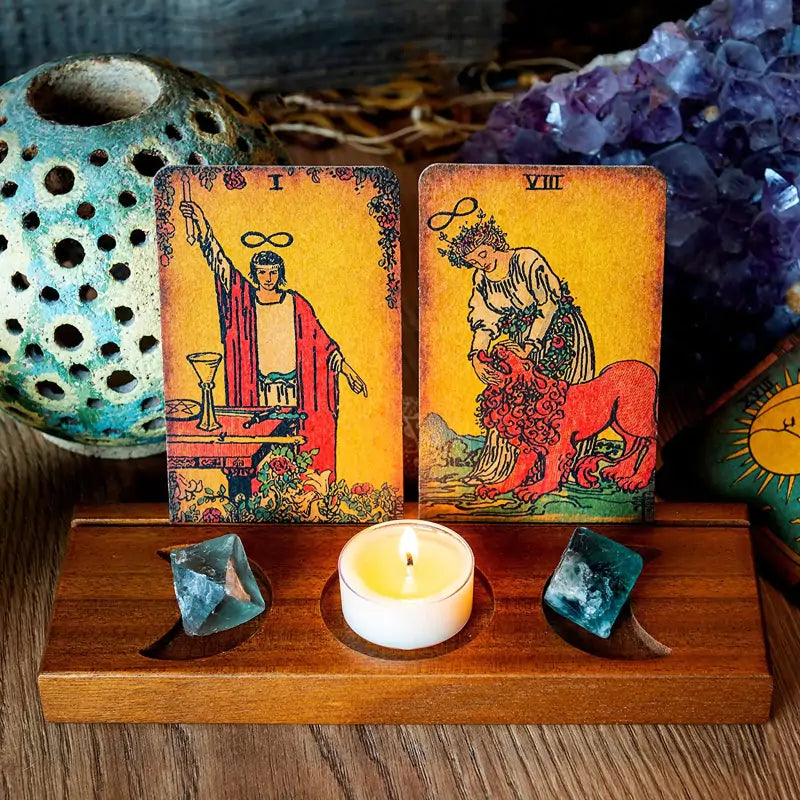 Triple Moon Tarot Stand