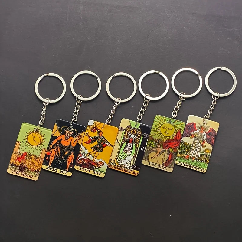 Tarot Key Chain