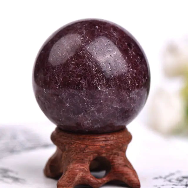 Crystal Ball - Amethyst / Tigers Eye / Rose Quartz / Obsidian