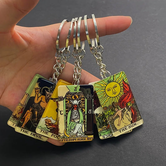 Tarot Key Chain