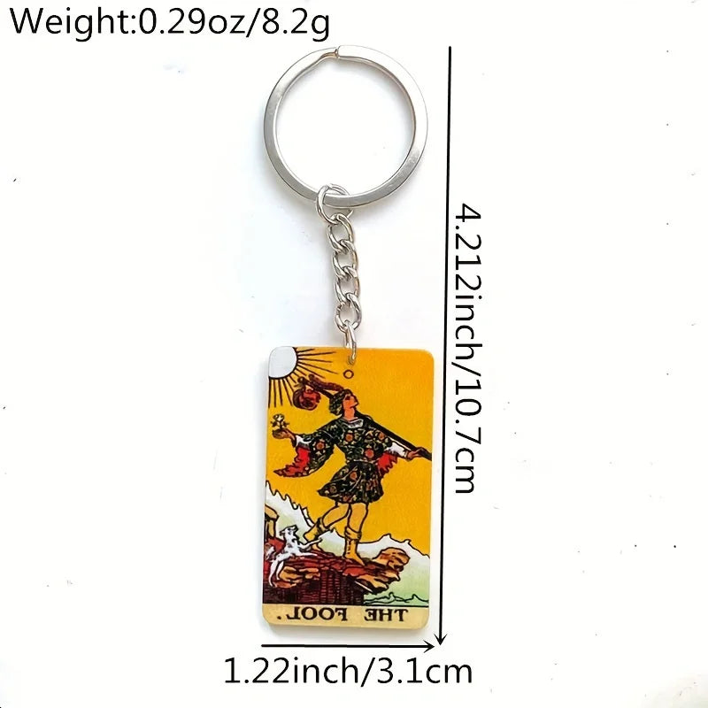 Tarot Key Chain