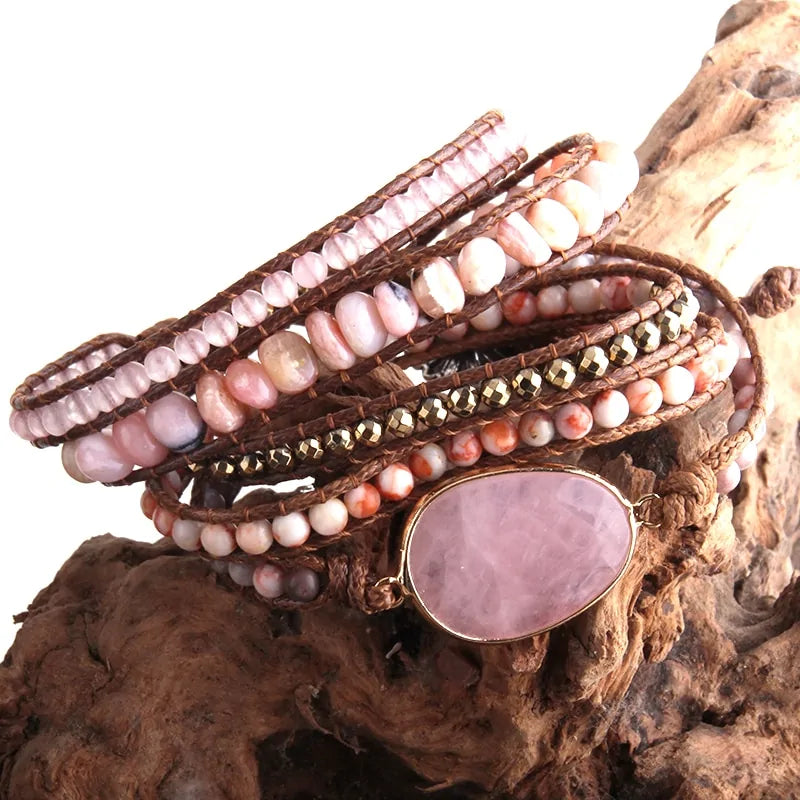 Bohemian Natural Stone Bracelet