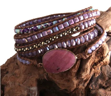 Bohemian Natural Stone Bracelet