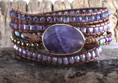 Bohemian Natural Stone Bracelet