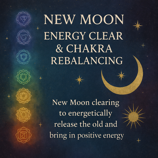 NEW MOON Energy Clear & Chakra Rebalancing - Collective Healing