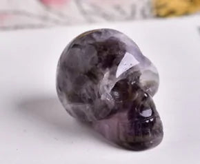 Amethyst Skull