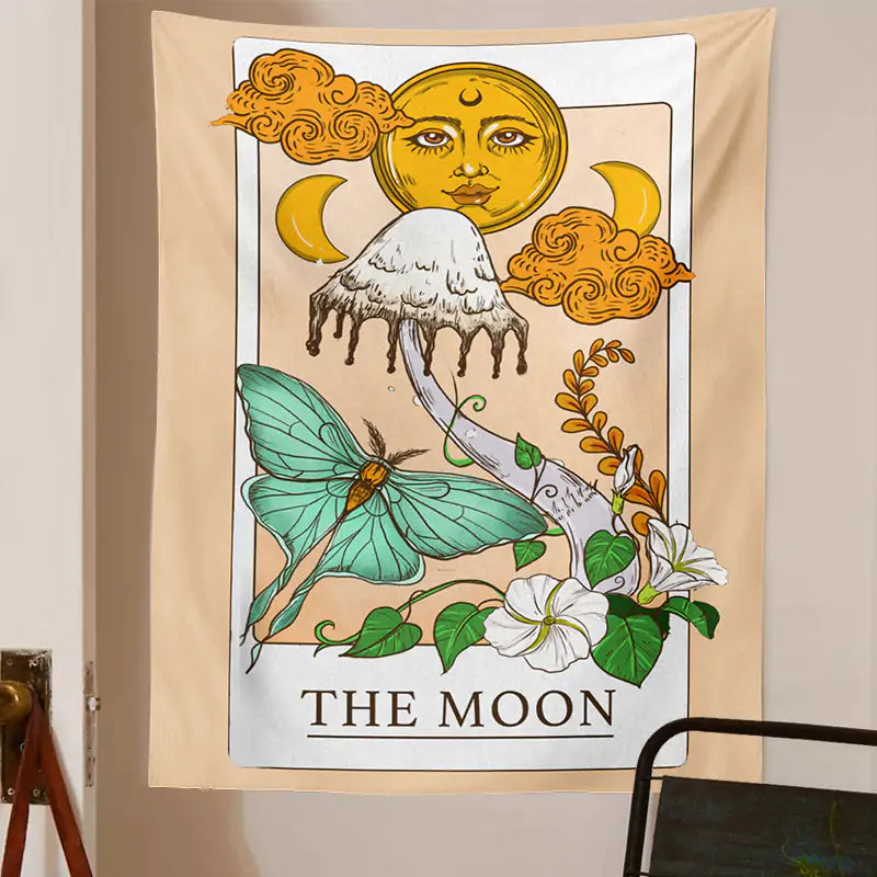 Tarot Tapestries - The Moon & The Sun