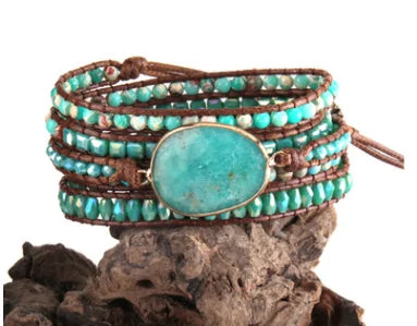 Bohemian Natural Stone Bracelet