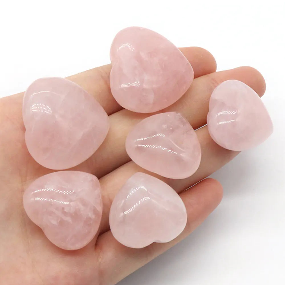 Rose Quartz Hearts