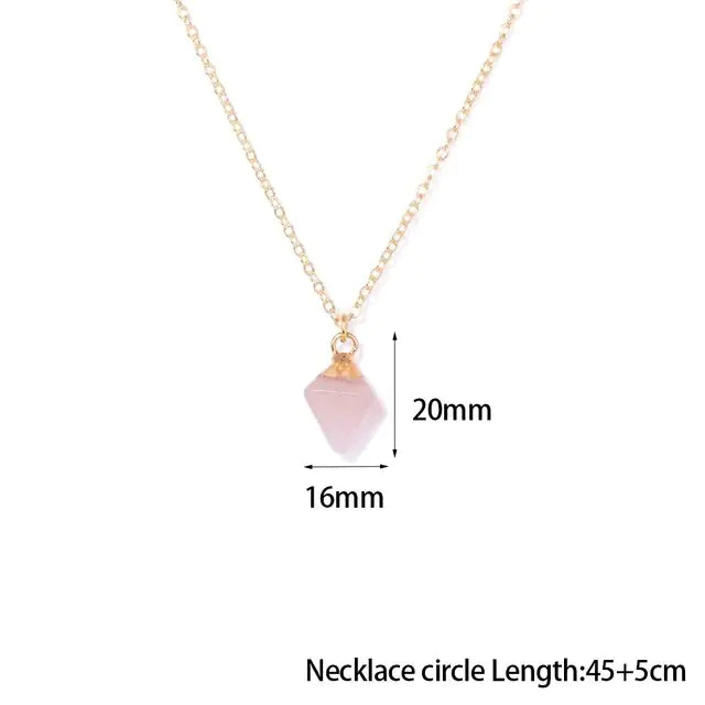 Rose Quartz Necklaces